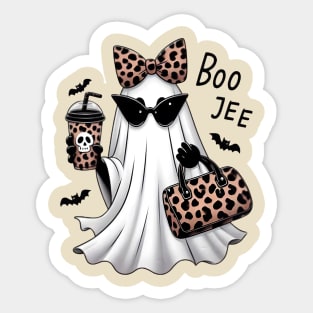 Boo-Jee Ghost Fun Halloween Sticker